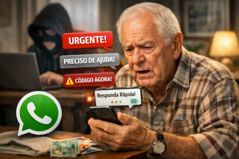 Por que “responder rápido” é o maior erro que idosos cometem no WhatsApp